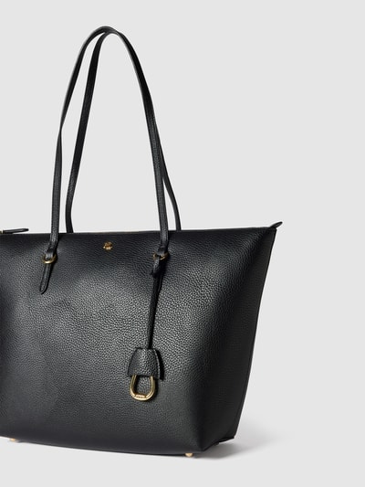 Lauren Ralph Lauren Tote bag met labelapplicatie Zwart - 3