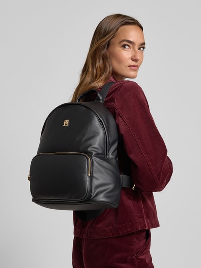 Tommy Hilfiger Rucksack in Lederoptik Modell 'POPETTE' Black 1