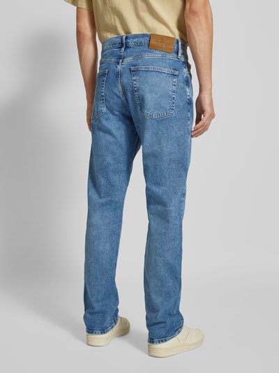 Calvin Klein Jeans Straight Fit Jeans im 5-Pocket-Design Hellblau 5