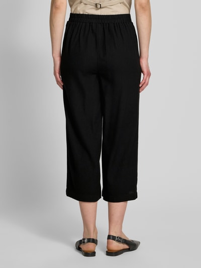 Vero Moda Kuloty o luźnym kroju z mieszanki wiskozy i lnu model ‘MYMILO’ Czarny 5