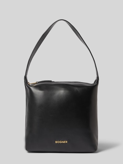 BOGNER Handtasche mit Label-Applikation Black 1