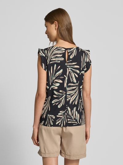 Tom Tailor Denim Relaxed Fit Blusenshirt mit Strukturmuster Black 5