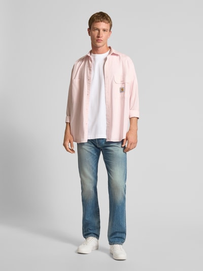 Replay Tapered Fit Jeans mit 5-Pocket-Design Modell 'DERRYCK' Jeansblau 1