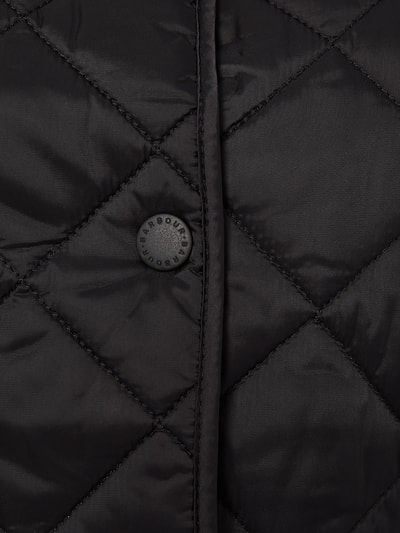 Barbour Steppjacke mit Cordkragen Modell 'Deveron' Black 5