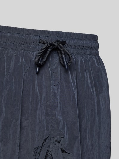 Strellson Badehose in Crinkle-Optik Modell 'Boas' Marine 2