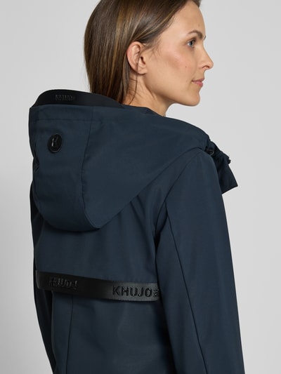khujo Windbreaker mit Reißverschlusstaschen Modell 'IZAF3' Marine 3