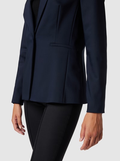 Drykorn Blazer met knoopsluiting en steekzakken, model 'TECHNO' Marineblauw - 3