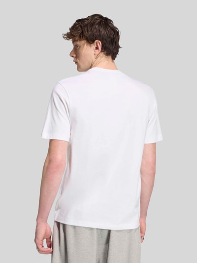 adidas Originals Regular Fit T-Shirt aus reiner Baumwolle Weiss 5