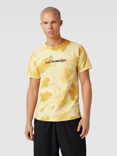 The Hundreds T-Shirt mit Label-Print Modell 'PASSION & PATIENCE' Gelb 4