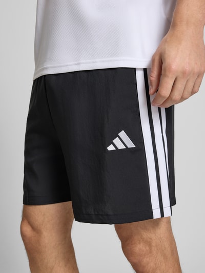 adidas Sportswear Regular Fit Sweatshorts mit Logo-Stitching Modell 'Chelsea' Black 3