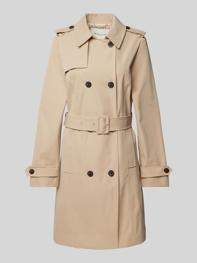 Tom Tailor Regular Fit Trenchcoat mit Gürtel Beige 2