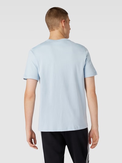 ADIDAS SPORTSWEAR T-shirt met labelstitching Lichtblauw - 5