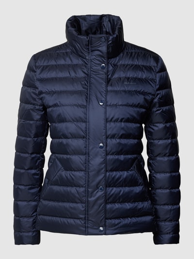 Gant Gewatteerd jack met labeldetail Marineblauw - 2