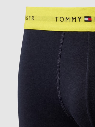 Tommy Hilfiger Obcisłe bokserki z detalami z logo w zestawie 3 szt. Żółty 2