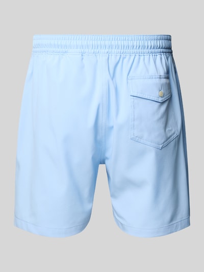Polo Sport Relaxed Fit Badeshorts mit Eingrifftaschen Modell 'TRAVLER' Hellblau 3