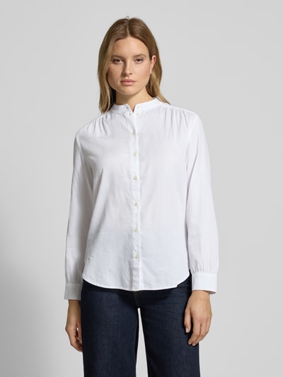Marc O'Polo Relaxed fit overhemdblouse van puur katoen Wit - 4