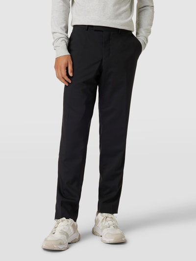 Tiger Of Sweden Pantalon met haakjessluiting, model 'Tordon' Zwart - 4