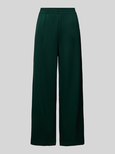 MSCH Copenhagen Relaxed fit stoffen broek met elastische band, model 'Edilina IMA Q' Donkergroen - 2