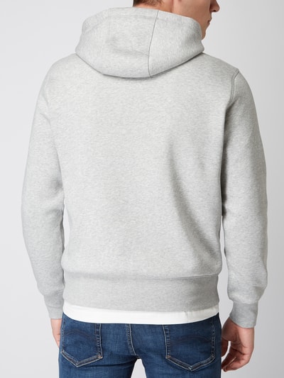 Tommy Hilfiger Hoodie mit Logo-Stickerei Hellgrau Melange 5