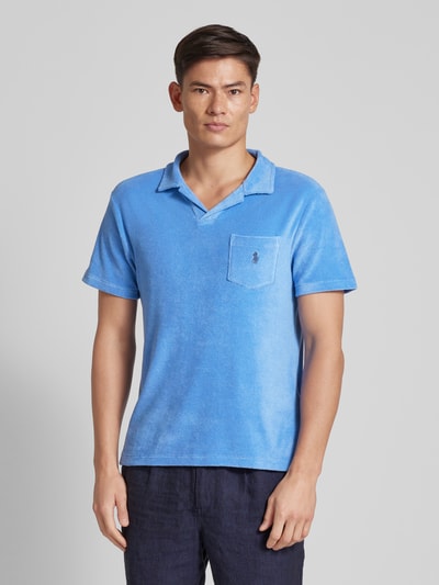 Polo Ralph Lauren Regular fit poloshirt met opgestikte borstzak Lichtblauw - 4