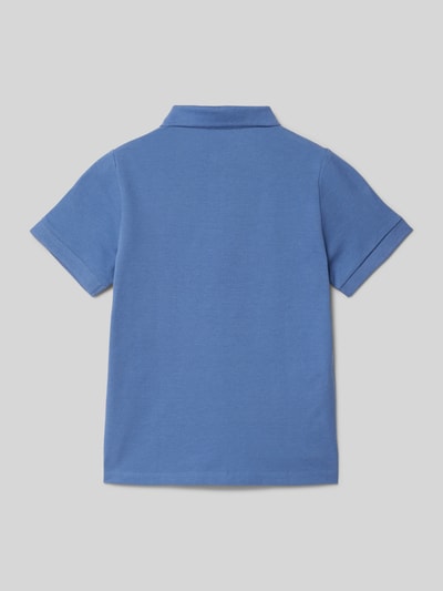 Mango Regular Fit Poloshirt mit Logo-Stitching Modell 'javier' Blau 3