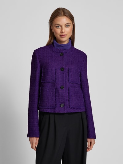 Windsor Blazer mit Knopfleiste Purple 4