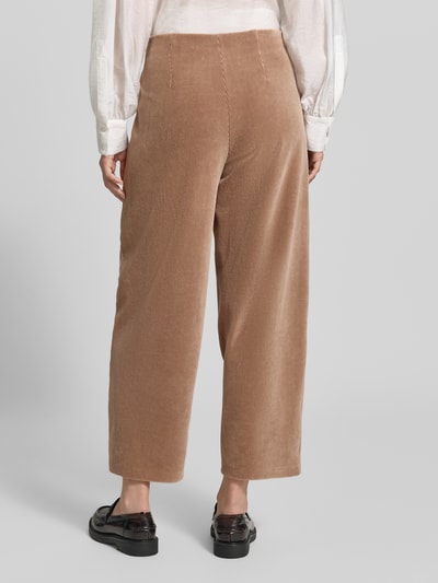Raffaello Rossi Tapered Fit Cordhose aus Baumwoll-Mix Modell 'SALLY' Beige 5