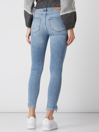 Review Skinny jeans met stretch  Blauw - 5