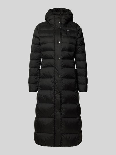 Blauer USA Płaszcz puchowy z kapturem model „ANITA” Czarny 2