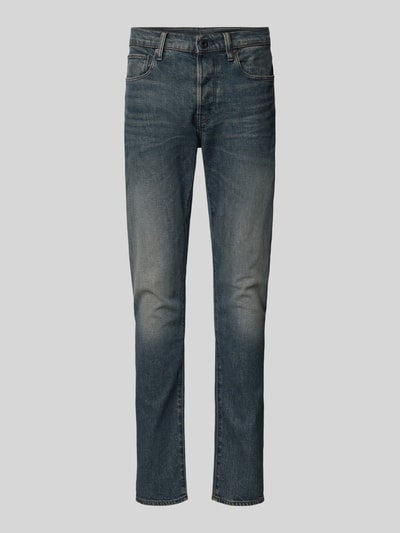 G-Star Raw Jeansy o kroju slim fit z 5 kieszeniami Jeansowy niebieski 2