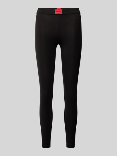 HUGO Legging met labeldetail Zwart - 1