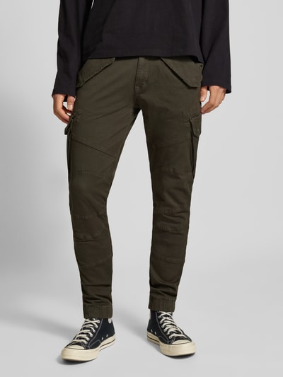 Alpha Industries Cargohose mit Gesäßtaschen Modell 'COMBAT PANT' Dunkelgrau 4