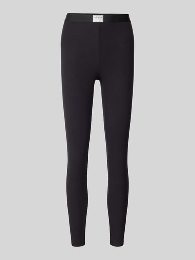 Guess Skinny Fit Leggings in Ripp-Optik Modell 'TESSA' Black 1