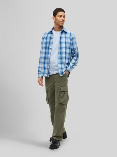 Tommy Jeans Regular Fit Freizeithemd aus reiner Baumwolle Hellblau 1