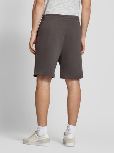 Tom Tailor Denim Relaxed Fit Sweatshorts aus Baumwoll-Mix im Jogger Style Anthrazit 5