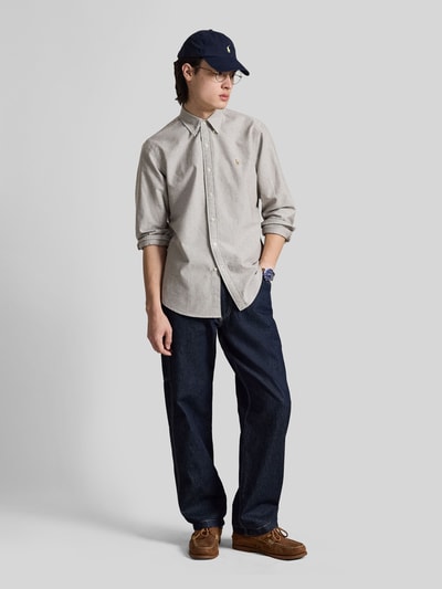 Polo Ralph Lauren Regular Fit Freizeithemd aus reiner Baumwolle Mittelbraun 1