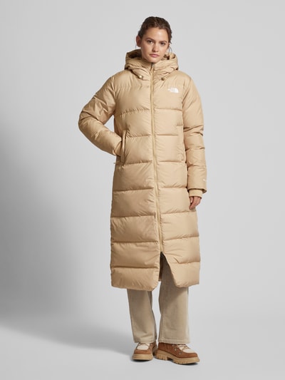 The North Face Steppmantel Modell 'Triple C Parka' mit Kapuze Beige 4