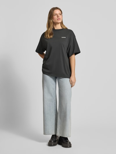 Levi's® Oversized T-Shirt aus reiner Baumwolle Black 1