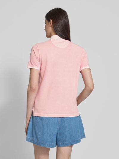Gant Poloshirt mit kurzer Knopfleiste Pink 5