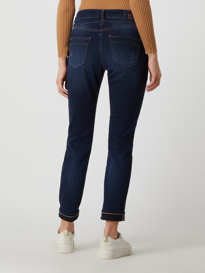 MAC Straight Fit Jeans mit Stretch-Anteil Modell 'Rich Glam' Jeansblau 5