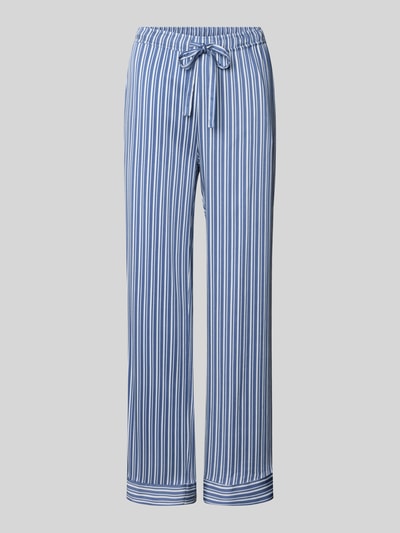 CCDK Copenhagen Pyjamabroek met elastische band, model 'Janet' Blauw - 1