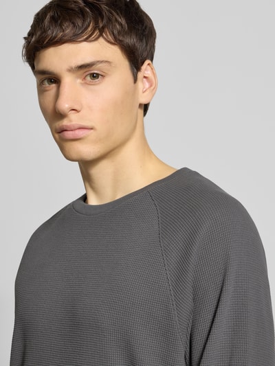 CHAMPION Sweatshirt mit Rundhalsausschnitt Anthrazit 3