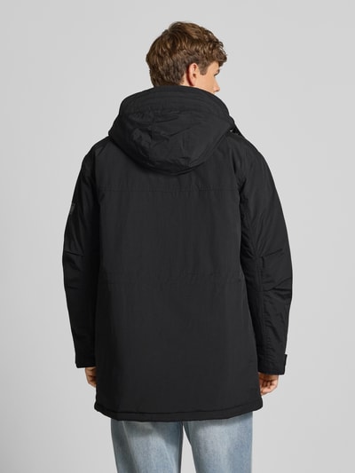 Tommy Jeans Parka o kroju regular fit z kapturem model ‘CITY READY’ Czarny 5