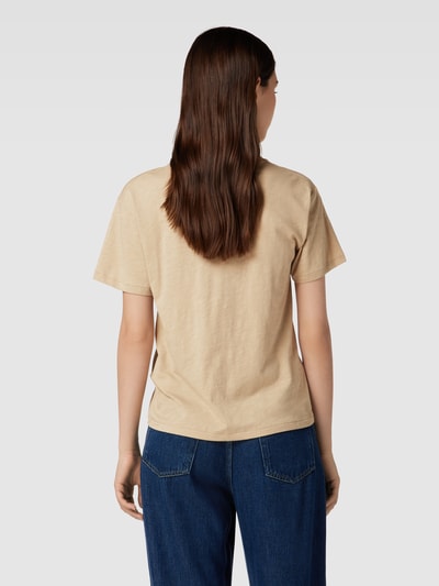 Polo Ralph Lauren T-Shirt mit Label-Motiv-Print Taupe 5