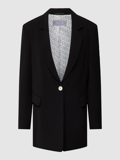 White Label Blazer met reverskraag Zwart - 2