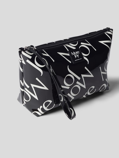 More Joy by C.Kane Kosmetiktasche mit Label-Print Schwarz 3
