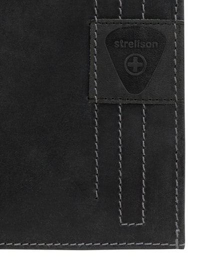 Strellson Portfel skórzany model ‘Jefferson’ – RFID-blocking  Czarny 2