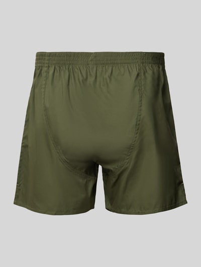 Deal Boxershort met labelpatch Olijfgroen - 3