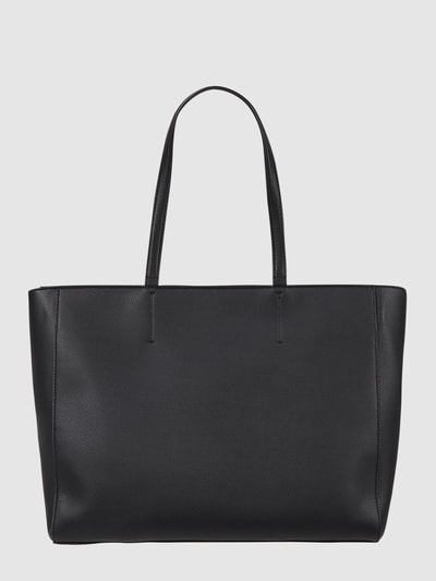 CK Calvin Klein Shopper mit Label-Applikationen Modell 'MUST' Black 4