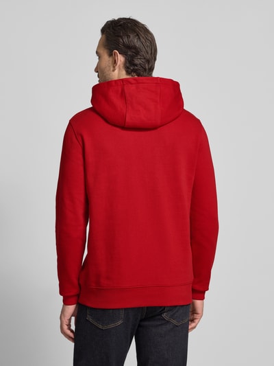 Tommy Hilfiger Regular Fit Hoodie aus reiner Baumwolle Rot 5